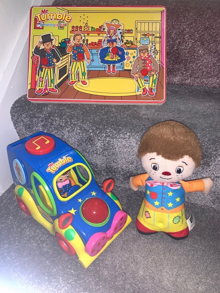 mr tumble figure
